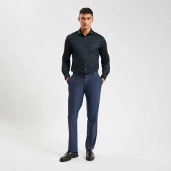 Chemise Regular Imprimé Géométrique Coton -Trendy Soldes 1002590 11214 V5