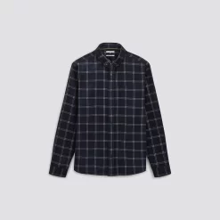 Chemise Regular à Carreaux Velours -Trendy Soldes 1002604 11214 V11