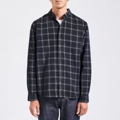 Chemise Regular à Carreaux Velours -Trendy Soldes 1002604 11214 V2