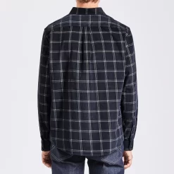 Chemise Regular à Carreaux Velours -Trendy Soldes 1002604 11214 V3