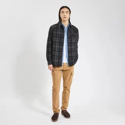 Surchemise Regular Carreaux Laine Polyester Recycl 13 Surchemise Regular Carreaux Laine Polyester Recycl -Trendy Soldes 1002609 11214 V6