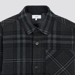 Surchemise Regular Carreaux Laine Polyester Recycl 17 Surchemise Regular Carreaux Laine Polyester Recycl -Trendy Soldes 1002609 11214 V8