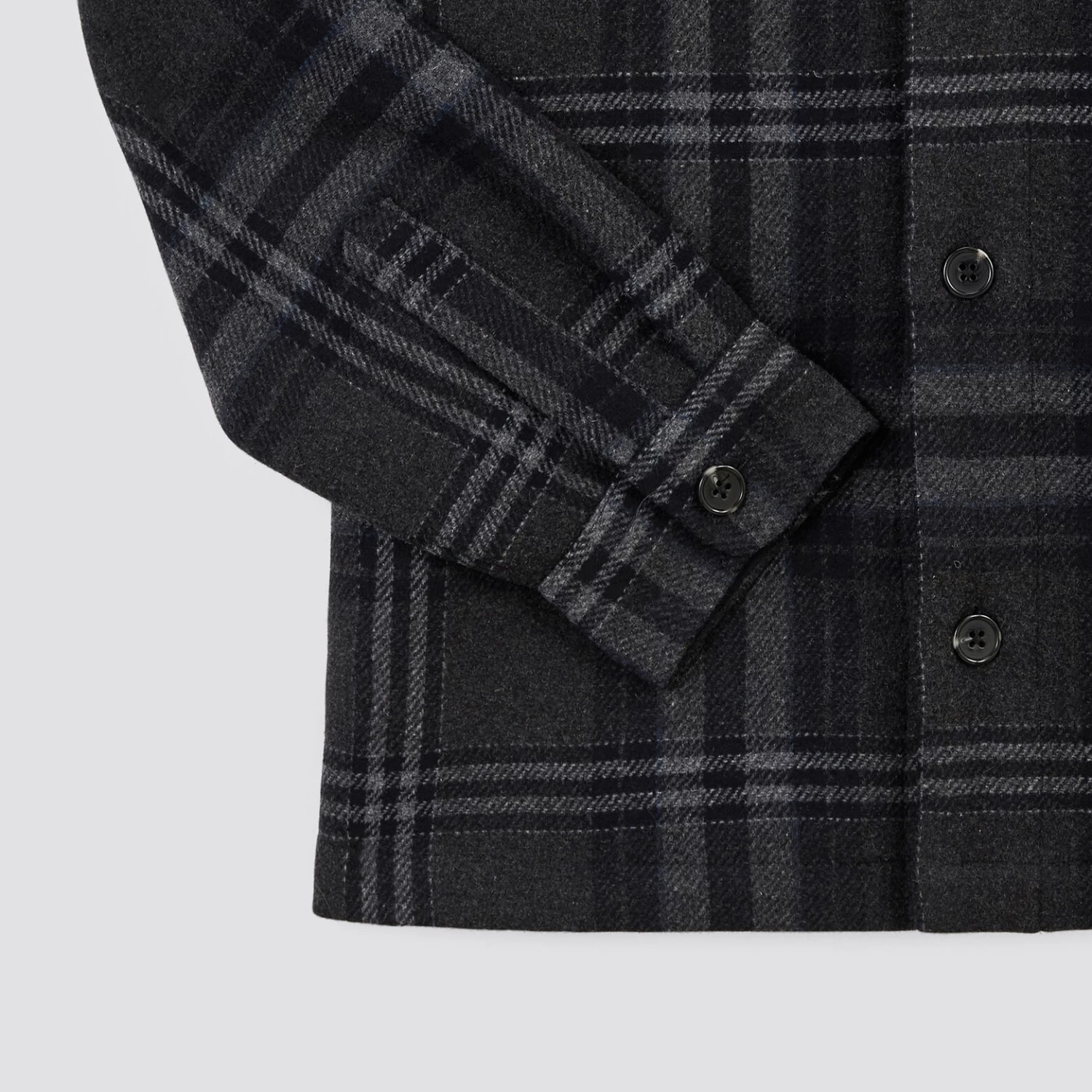 Surchemise Regular Carreaux Laine Polyester Recycl 9 Surchemise Regular Carreaux Laine Polyester Recycl – Image 9