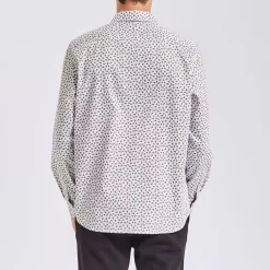Chemise Regular à Fleurs Coton -Trendy Soldes 1002642 10000 V3