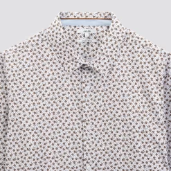 Chemise Regular à Fleurs Coton -Trendy Soldes 1002642 10000 V8