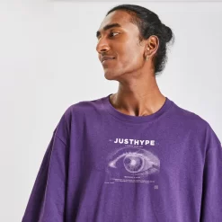 Tee Shirt Just Hype Manche Courte Col Rond Imprimé -Trendy Soldes 1002664 15467 V4