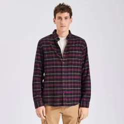 Chemise Regular Carreaux Coton Recyclé Flanelle