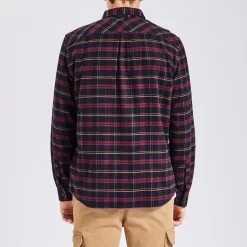 Chemise Regular Carreaux Coton Recyclé Flanelle -Trendy Soldes 1002675 14256 V3