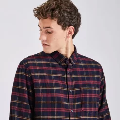 Chemise Regular Carreaux Coton Recyclé Flanelle -Trendy Soldes 1002675 14256 V4