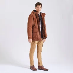 Chemise Regular Carreaux Coton Recyclé Flanelle -Trendy Soldes 1002675 14256 V6