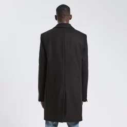 Manteau En Laine Italienne Majoritaire -Trendy Soldes 1002688 18006 V3