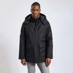 Parka Déperlante Duvet Et Capuche