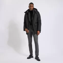 Parka Déperlante Duvet Et Capuche -Trendy Soldes 1002695 18000 V6