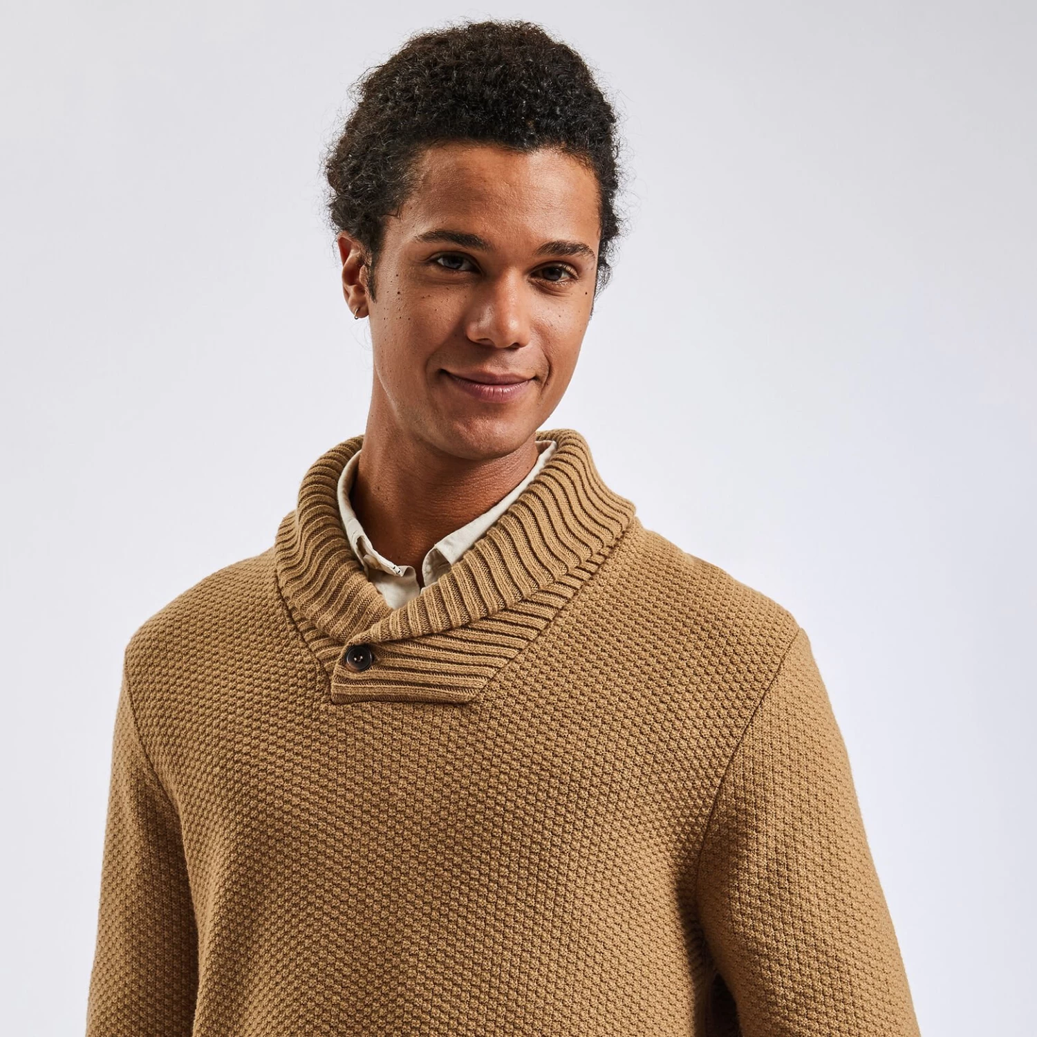 Pull à Col Châle 3 Pull à Col Châle – Image 3