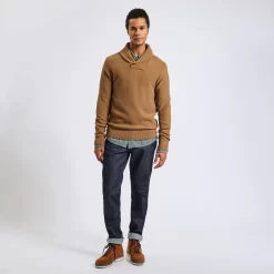 Pull à Col Châle 12 Pull à Col Châle -Trendy Soldes 1002698 17031 V6