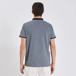 Polo Manches Courtes Col Contrasté -Trendy Soldes 1002806 11852 V3
