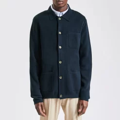 Gilet Col Chemise En Maille -Trendy Soldes 1002833 11845 V2