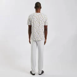 Pyjama Manches Courtes Fantaisie Et Jogging -Trendy Soldes 1002871 18424 V3