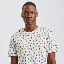 Pyjama Manches Courtes Fantaisie Et Jogging -Trendy Soldes 1002871 18424 V4