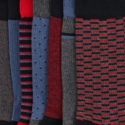 Coffret Cadeau De 7 Chaussettes Fantaisie -Trendy Soldes 1002911 11846 V3