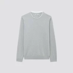 Pull à Col Rond 2 En 1 -Trendy Soldes 1003011 18420 V11