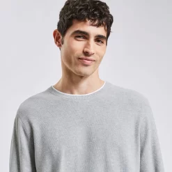 Pull à Col Rond 2 En 1 -Trendy Soldes 1003011 18420 V4