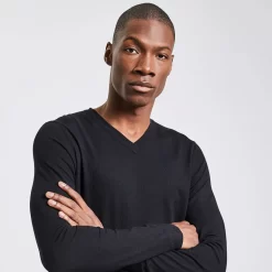 Pull à Col V Essentiel -Trendy Soldes 1003014 18018 V4