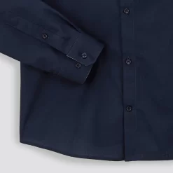 Chemise Regular Unie Coton Biologique -Trendy Soldes 1003066 11803 V9