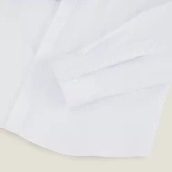 Chemise Slim Unie Coton Biologique Satin 19 Chemise Slim Unie Coton Biologique Satin -Trendy Soldes 1003070 10000 V8