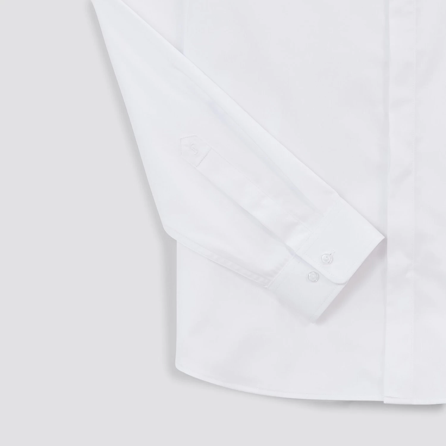 Chemise Slim Unie Coton Biologique Satin 10 Chemise Slim Unie Coton Biologique Satin – Image 10