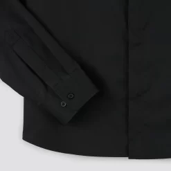 Chemise Slim Unie Coton Biologique Satin -Trendy Soldes 1003070 18000 V9