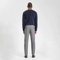 Pantalon Chino Slim à Carreaux -Trendy Soldes 1003079 19800 V3