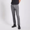 Pantalon Chino Slim à Carreaux