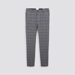 Pantalon Chino Slim à Carreaux -Trendy Soldes 1003080 19900 V11