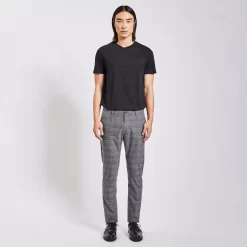 Pantalon Chino Slim à Carreaux -Trendy Soldes 1003080 19900 V2