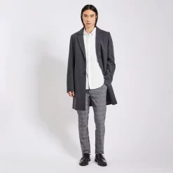 Pantalon Chino Slim à Carreaux -Trendy Soldes 1003080 19900 V6