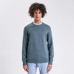 Pull à Col Rond Fantaisie -Trendy Soldes 1003098 11304 V2