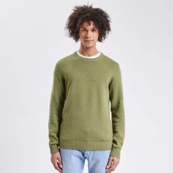 Pull à Col Rond Fantaisie -Trendy Soldes 1003098 16346 V2