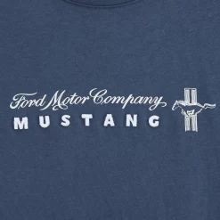 Tee-shirt Manches Courtes Imprimé Mustang -Trendy Soldes 1003106 11303 V7