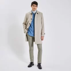 Pantalon Chino Slim à Carreaux Pied De Puce -Trendy Soldes 1003127 19900 V6