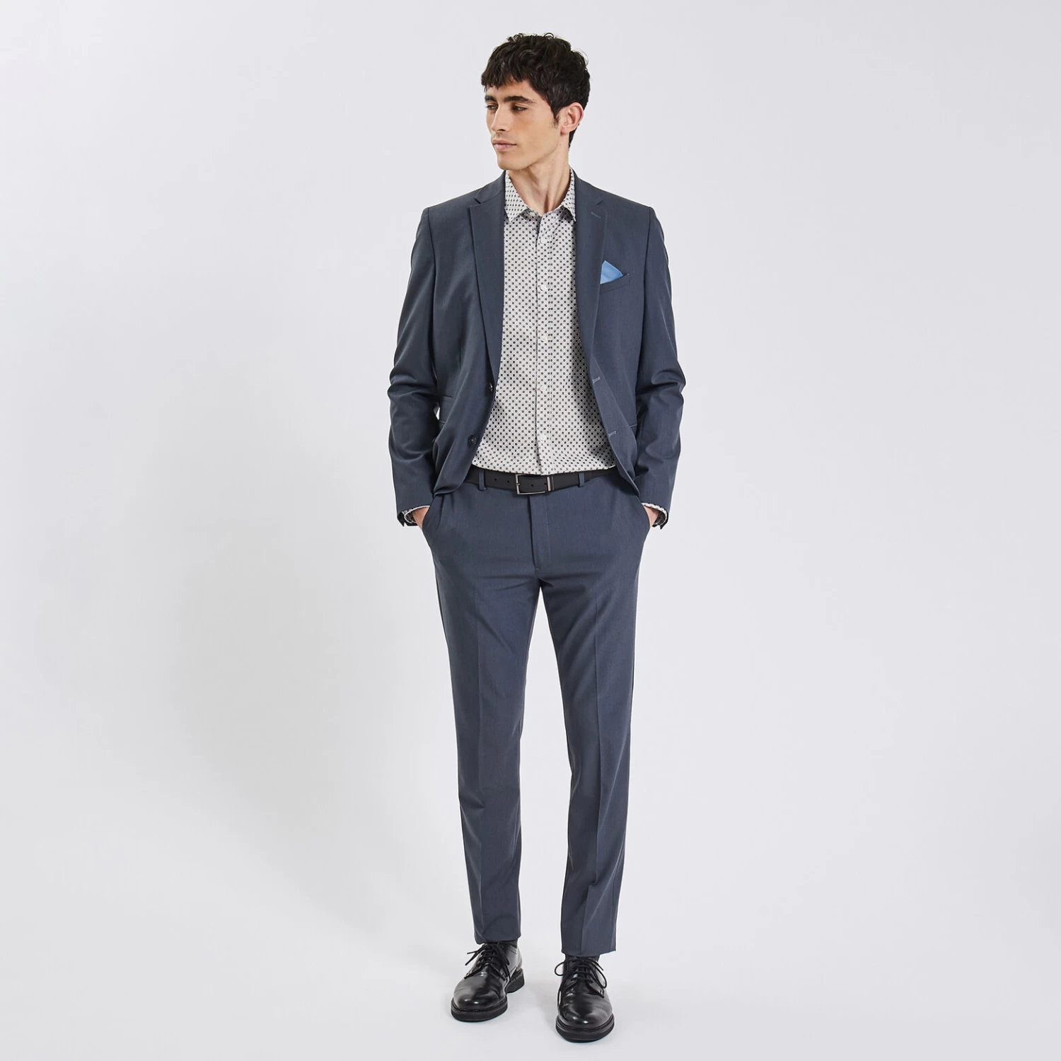 Chemise Slim Imprimé Carreaux Coton 4 Chemise Slim Imprimé Carreaux Coton – Image 4