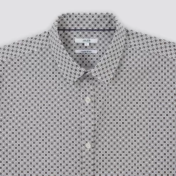 Chemise Slim Imprimé Carreaux Coton 17 Chemise Slim Imprimé Carreaux Coton -Trendy Soldes 1003177 10100 V8