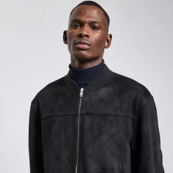 Blouson Zippé Aspect Velours -Trendy Soldes 1003180 18000 V4