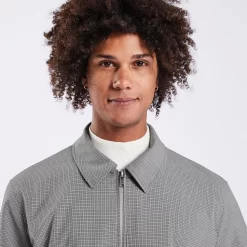 Blouson Zippé Col Chemise -Trendy Soldes 1003186 18422 V4