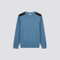 Pull à Col Rond Et Patch épaule -Trendy Soldes 1003233 11303 V11