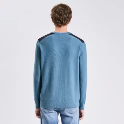 Pull à Col Rond Et Patch épaule -Trendy Soldes 1003233 11303 V3