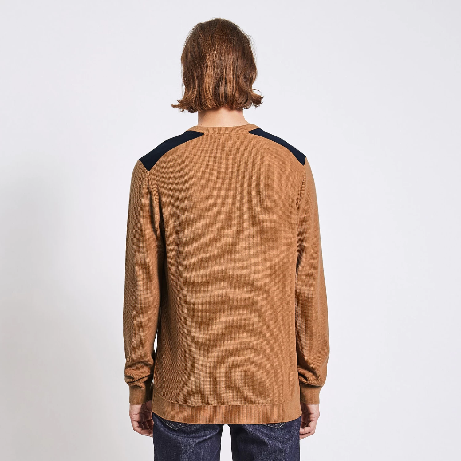 Pull à Col Rond Et Patch épaule 5 Pull à Col Rond Et Patch épaule – Image 5