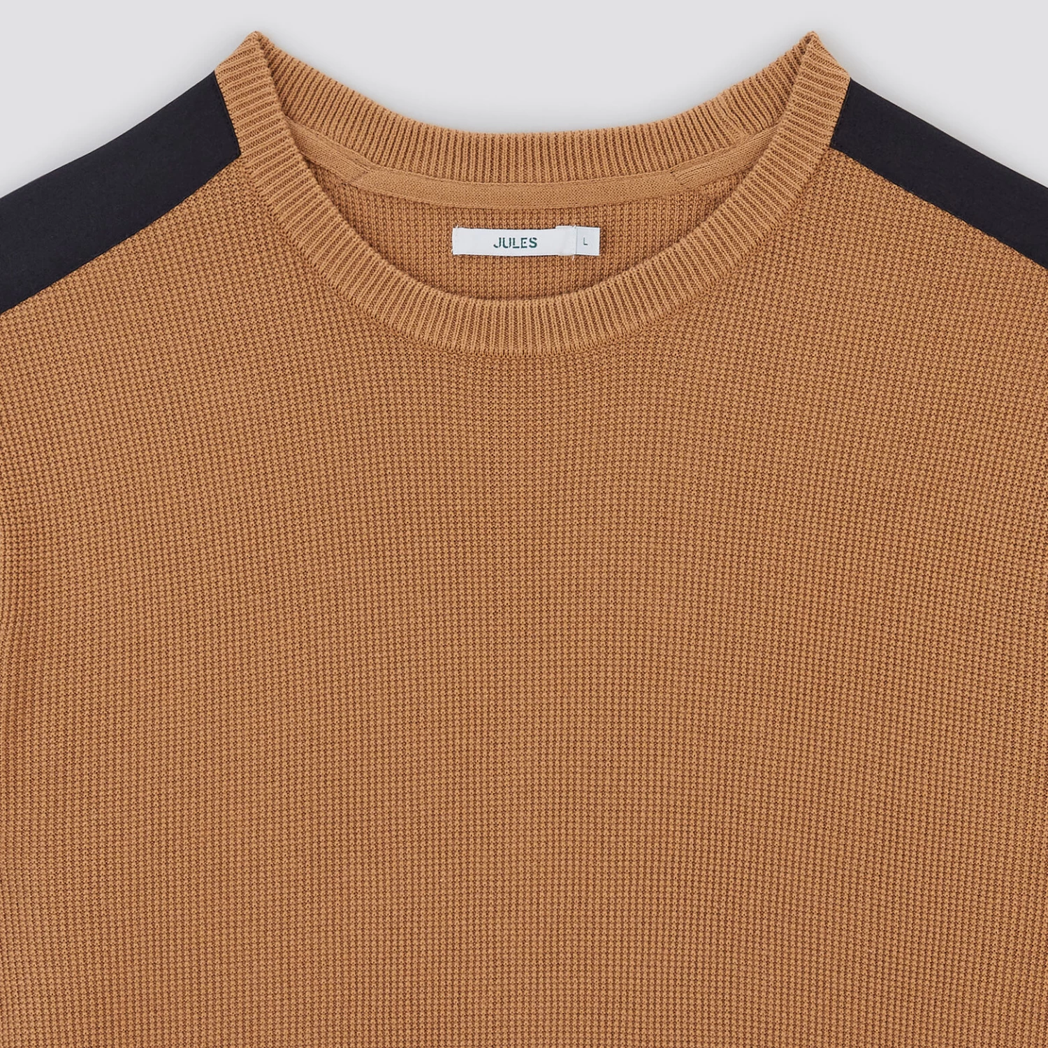 Pull à Col Rond Et Patch épaule 7 Pull à Col Rond Et Patch épaule – Image 7