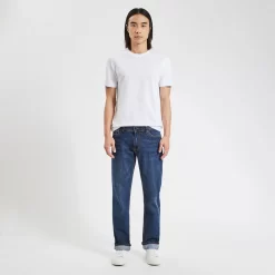 Jean Regular En Coton Et Polyester Recyclés Waterl -Trendy Soldes 1003237 9980 V2