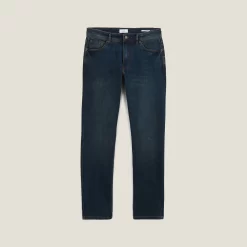 Jean Straight 4 Longueurs En Coton Et Polyester Re -Trendy Soldes 1003245 9980 V11